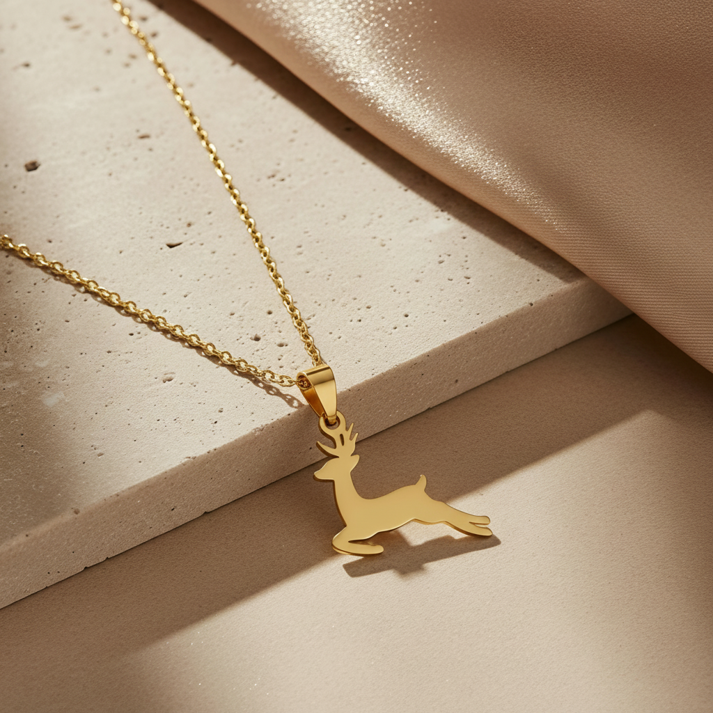 Rain Deer Necklace