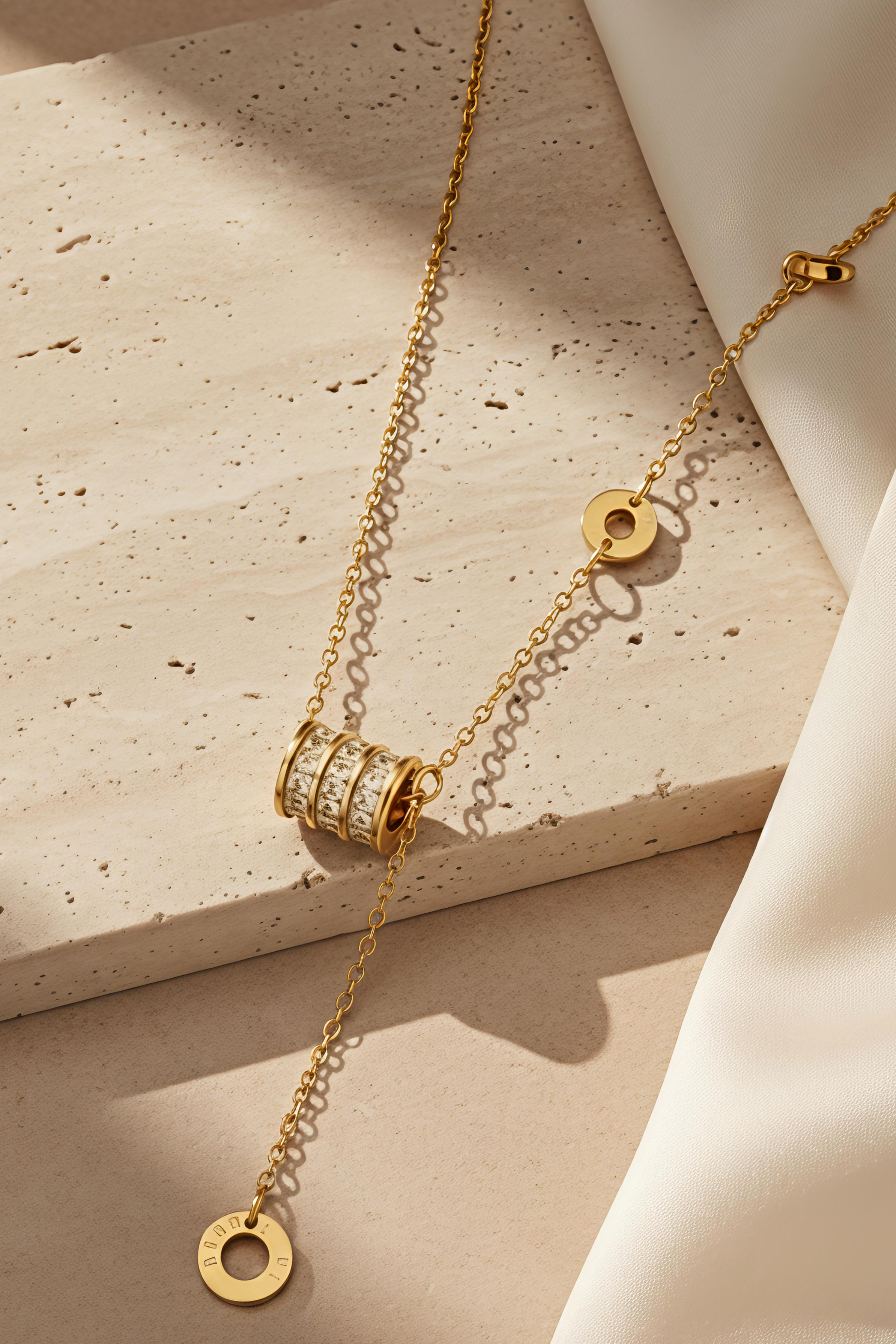 The Roman Figure Necklace