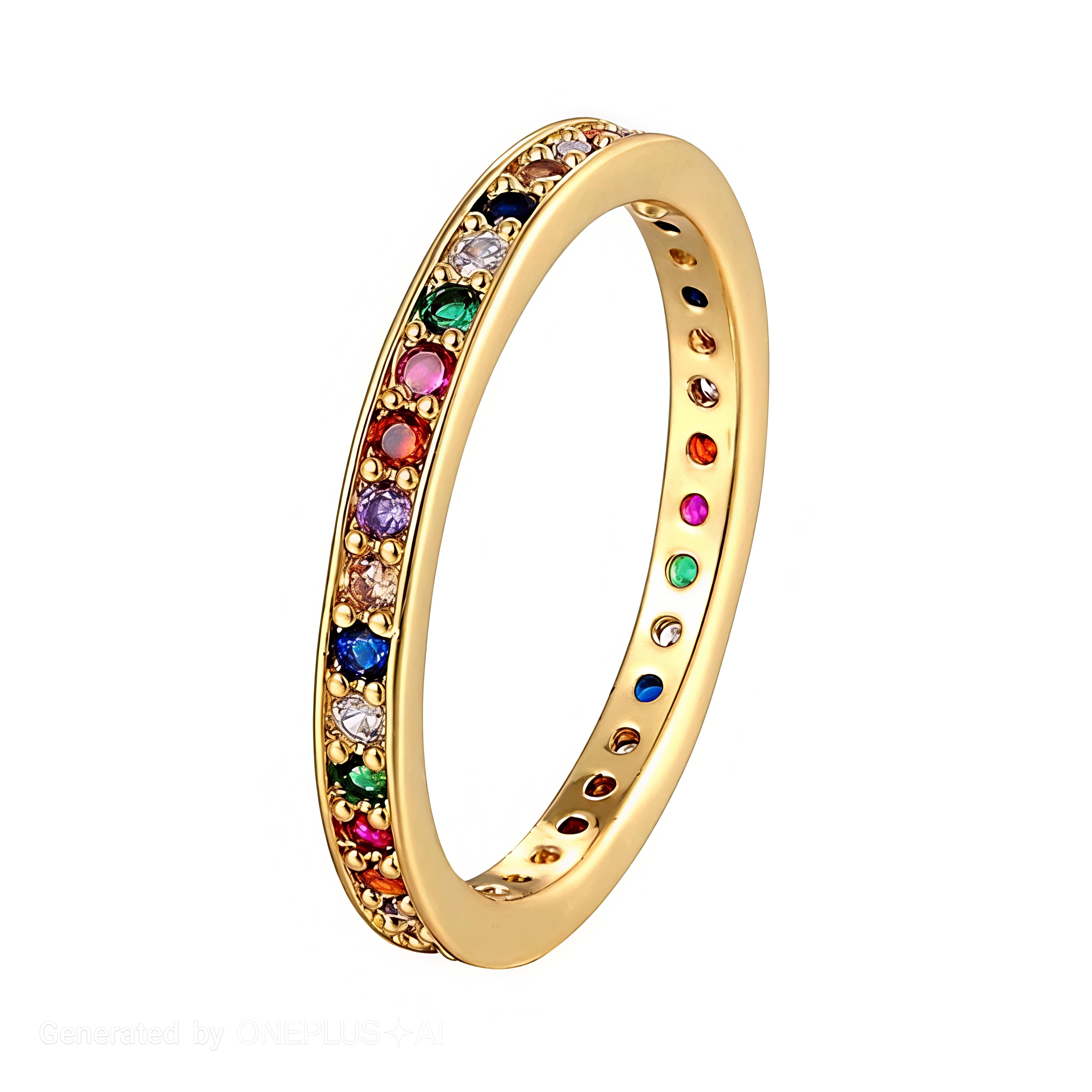 Multicolor Ring Band