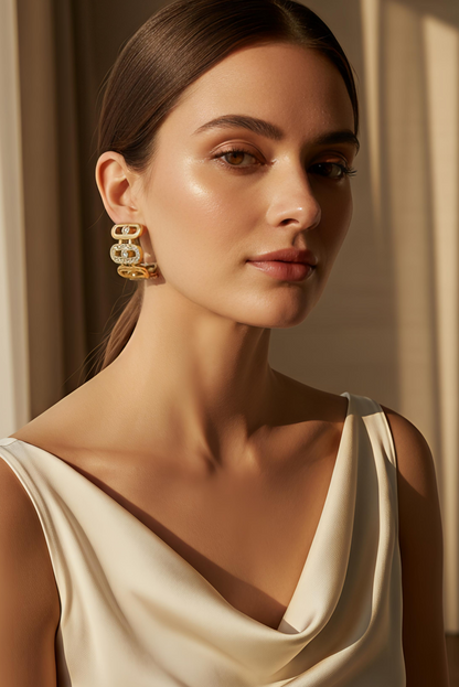 Hoola Hoop Earring