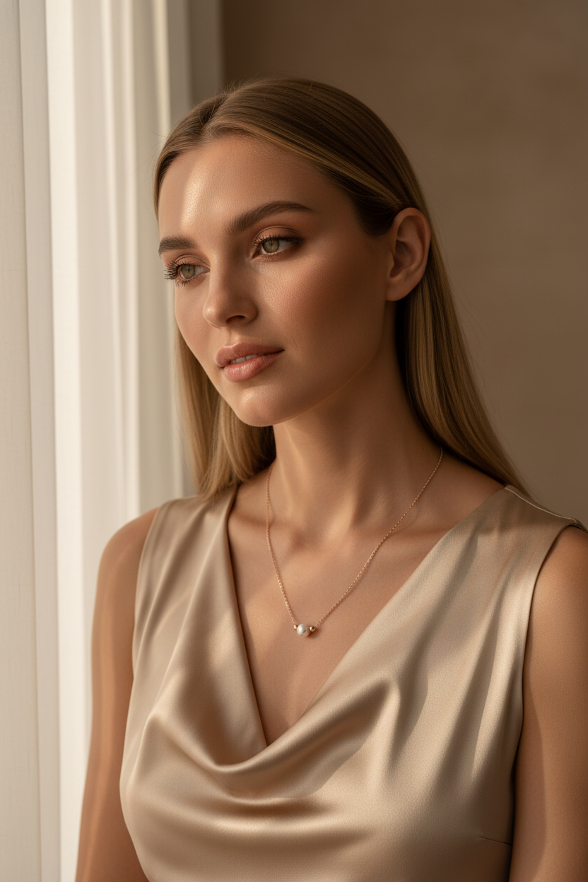 Mono Fresh Pearl Necklace