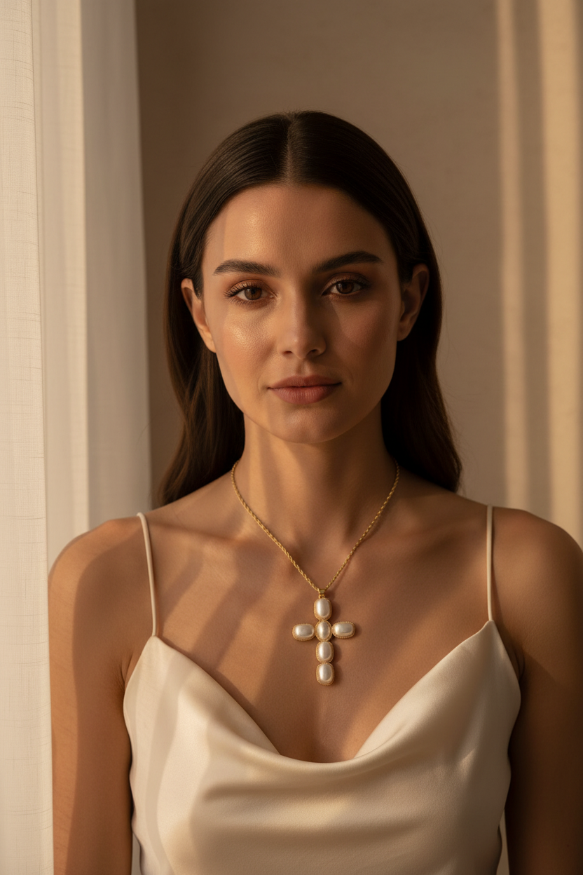 Crossworld  Necklace