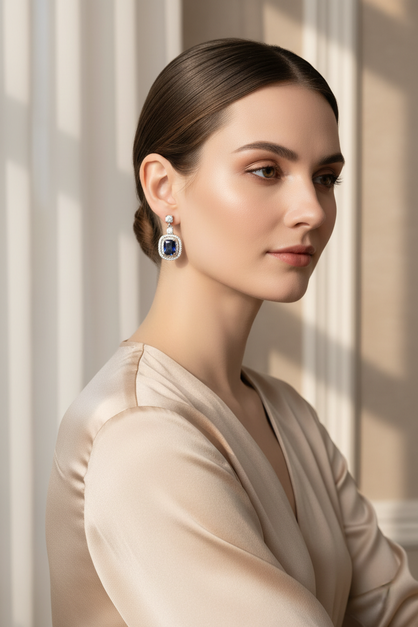 Bluey Shiny Earrings