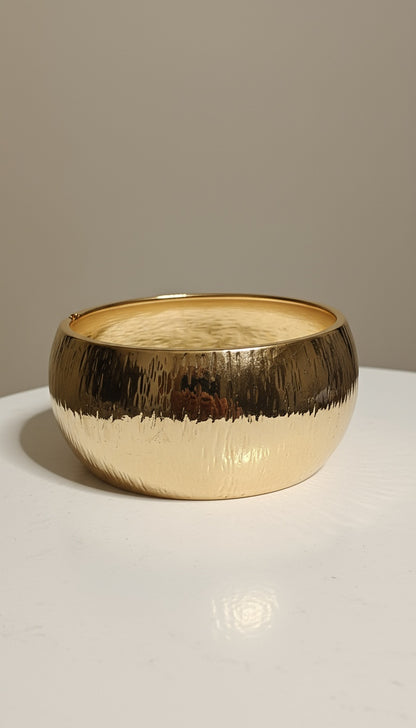 Oval Clamp Stainless-Steel Cuff – Unusual, Trendy, and Distinct