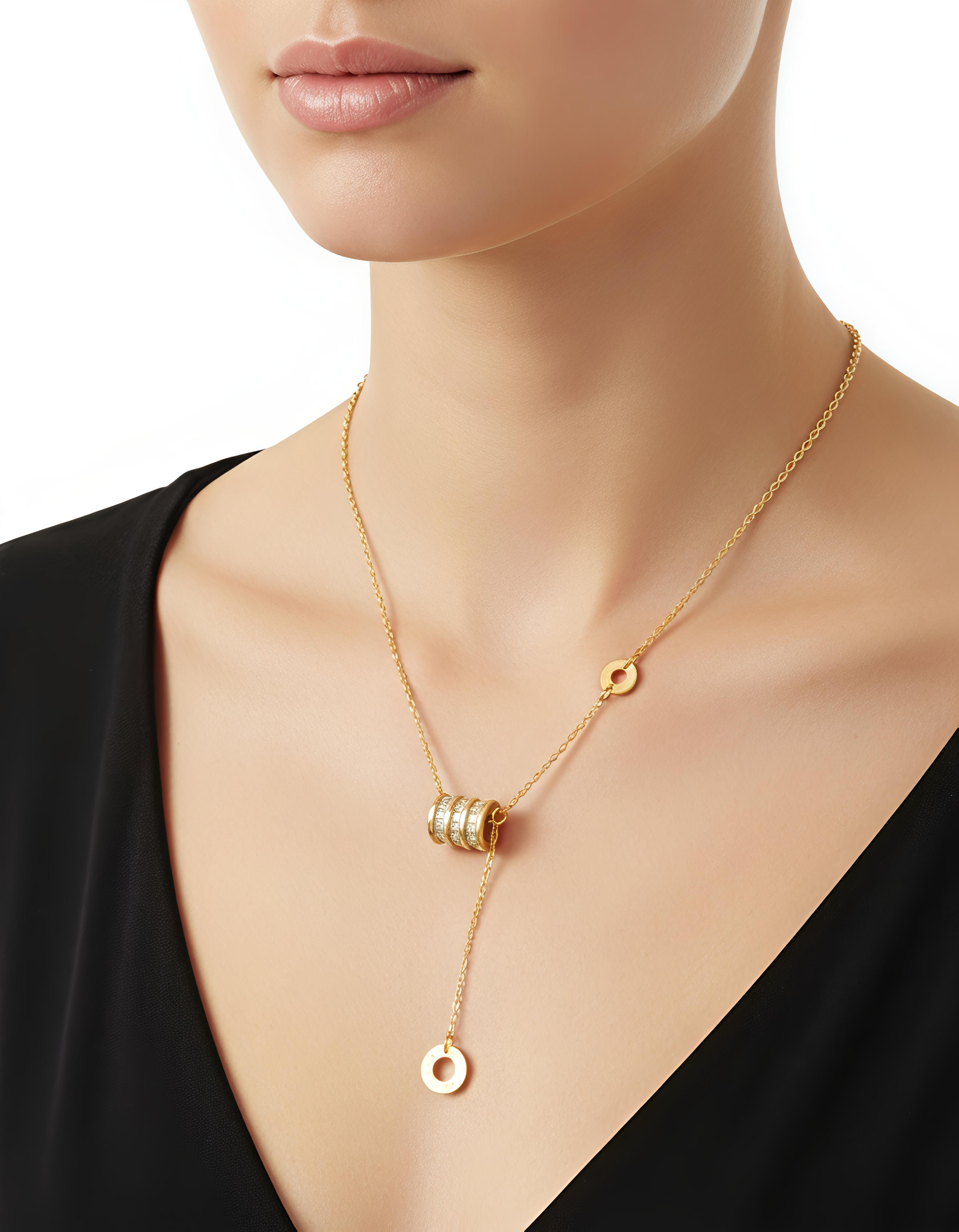The Roman Figure Necklace
