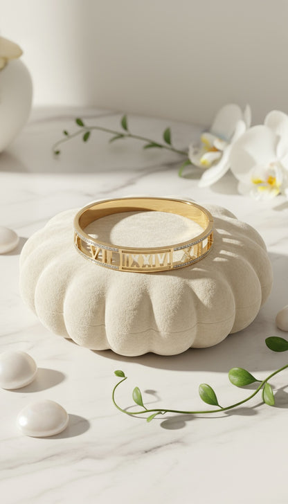 Premium Stainless-Steel Bangle – Luxurious Feel, Lasting Shine