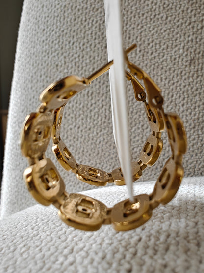 Hoola Hoop Earring