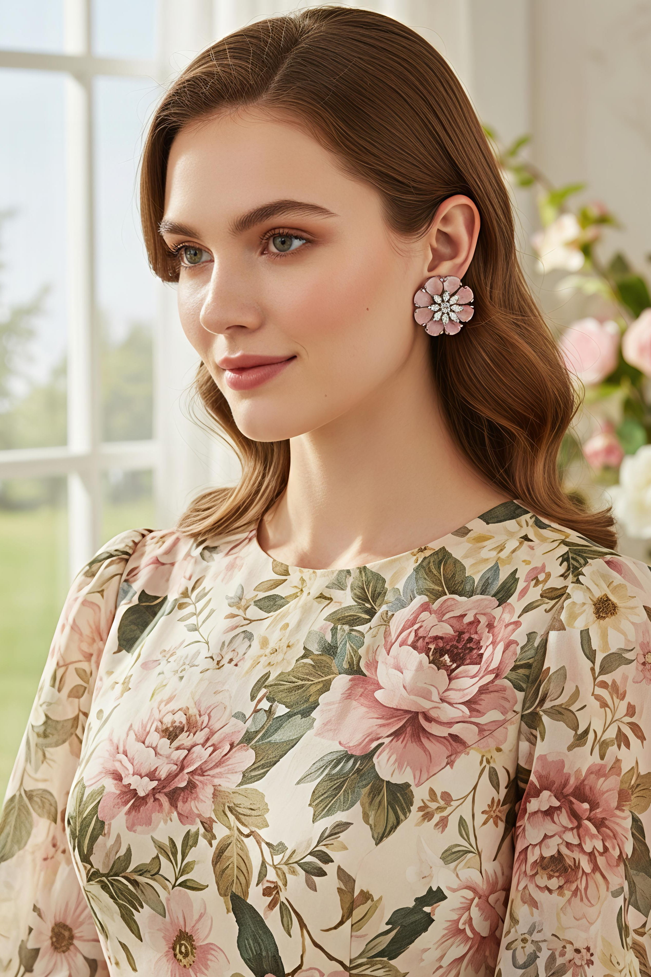 Flo Flo Blush Earrings