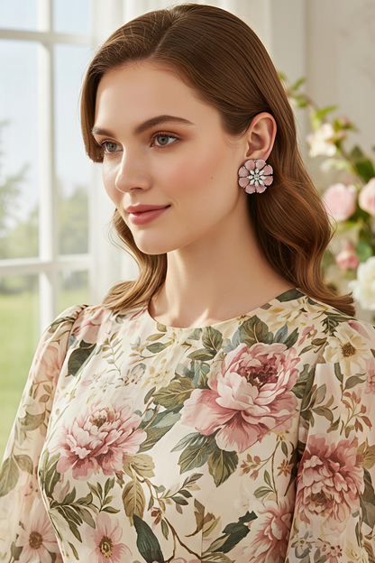 Flo Flo Blush Earrings
