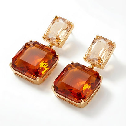 Crystal Drop Earrings