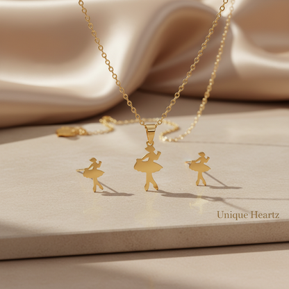 Angel Twin Necklace Set