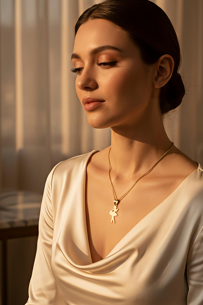 Angel Twin Necklace