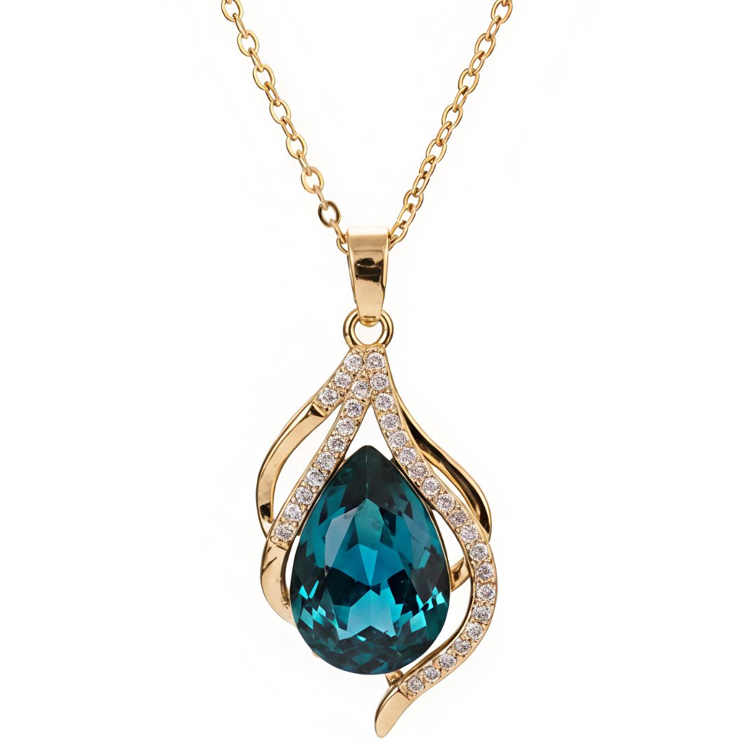 Bluey Pendant Necklace