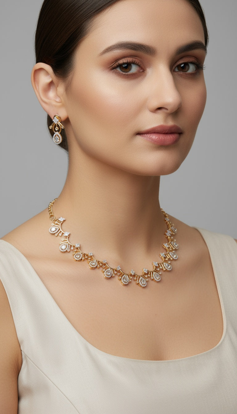 The Regal Necklace Set- The Regal – A Touch of Royal Elegance