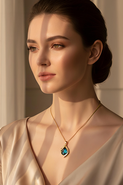 Bluey Pendant Necklace