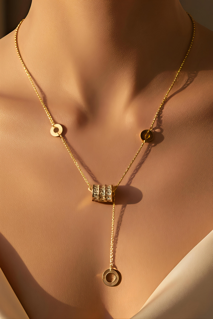 The Roman Figure Necklace