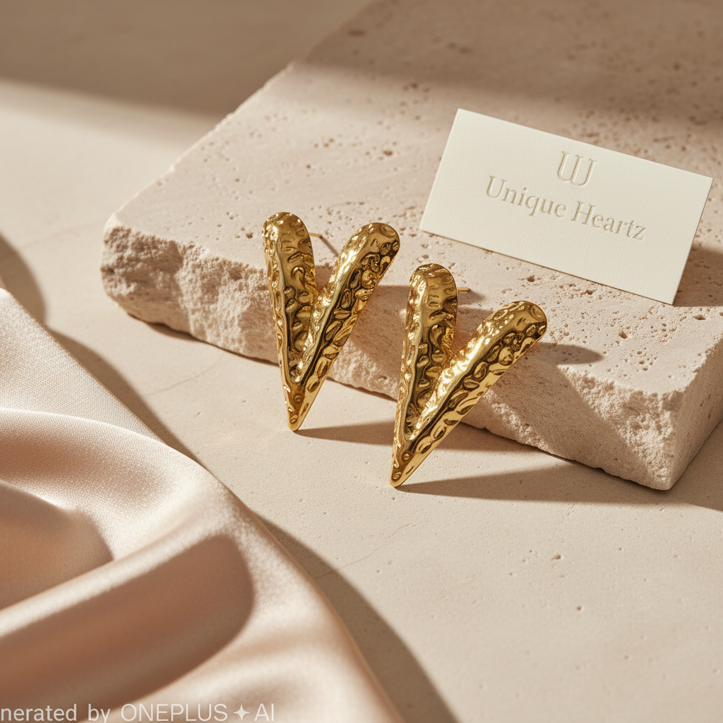 Heart Cone Earrings