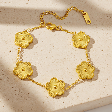 Gold Clover - Bracelet